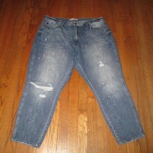 KanCan Distressed Ankle Jeans
